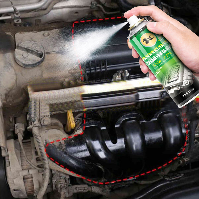 Dung Dịch Vệ Sinh Tẩy Dầu Mỡ Và Làm Mới khoang Máy Xe Ô Tô 200ml- Hàng Nhập Khẩu