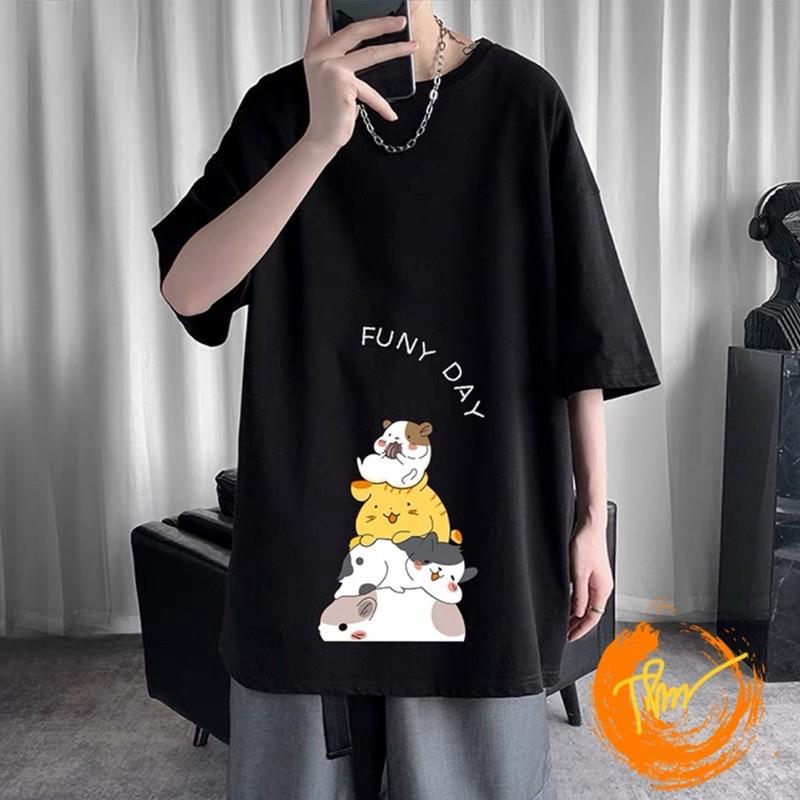 Áo bốn mèo Funny TH6