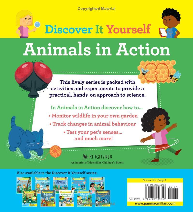 Sách ngoại văn: Discover It Yourself - Animals In Action
