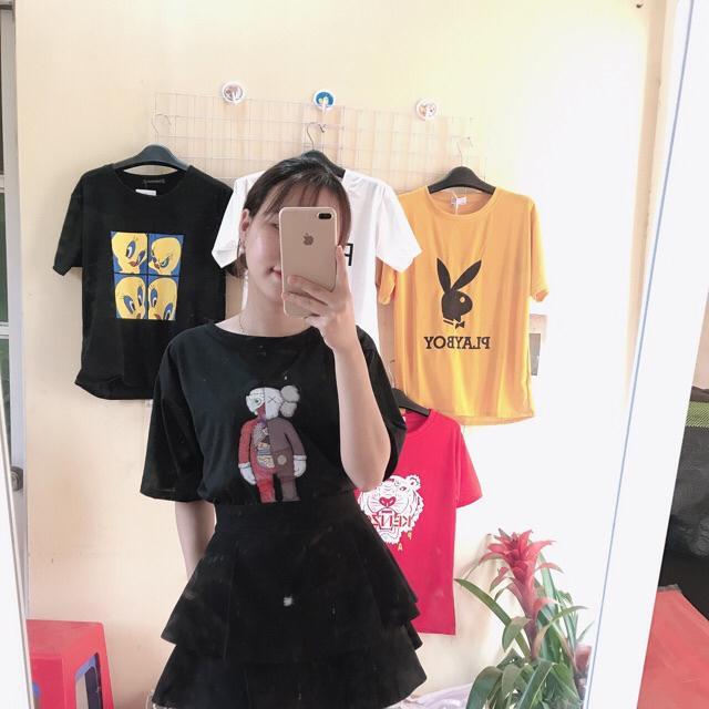 Áo phông nữGiảm ngay 10k khi nhập mã Áo nữ đẹp hàng Quảng Châu lẻ màu bán sale