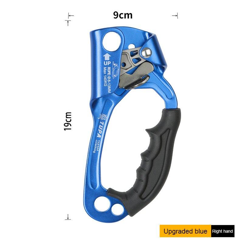 Outdoor Sports Rock Climbing Right Hand Ascender Device Mountaineer Handle Ascender Climbing Rope Tools