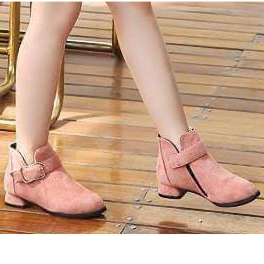GB07H - Giày boot cho bé gái phong cách hàn quốc
