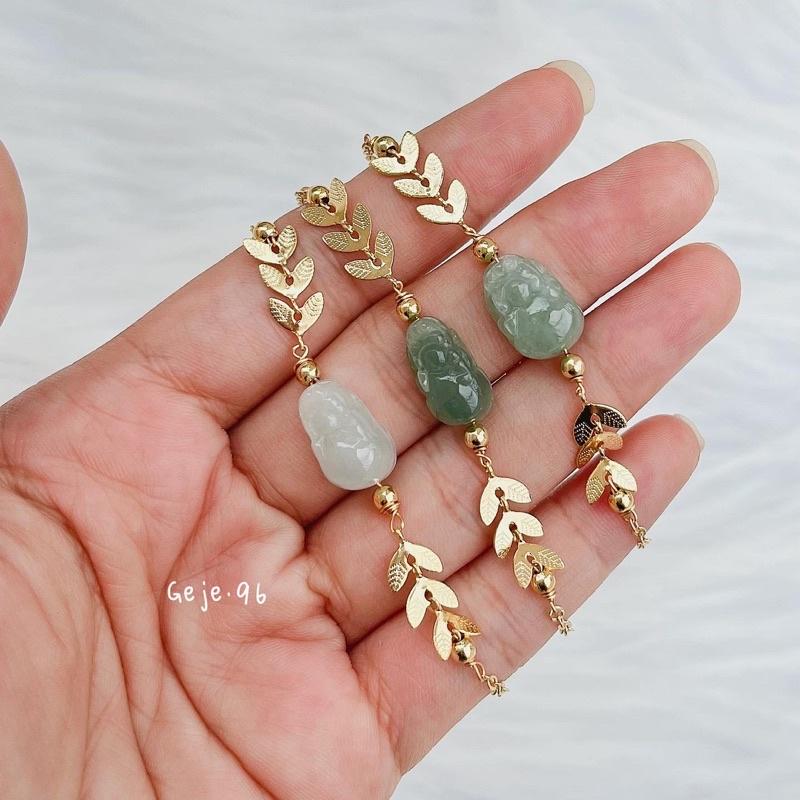 Lắc tay tỳ hưu ngọc Jadeite Jade loại A