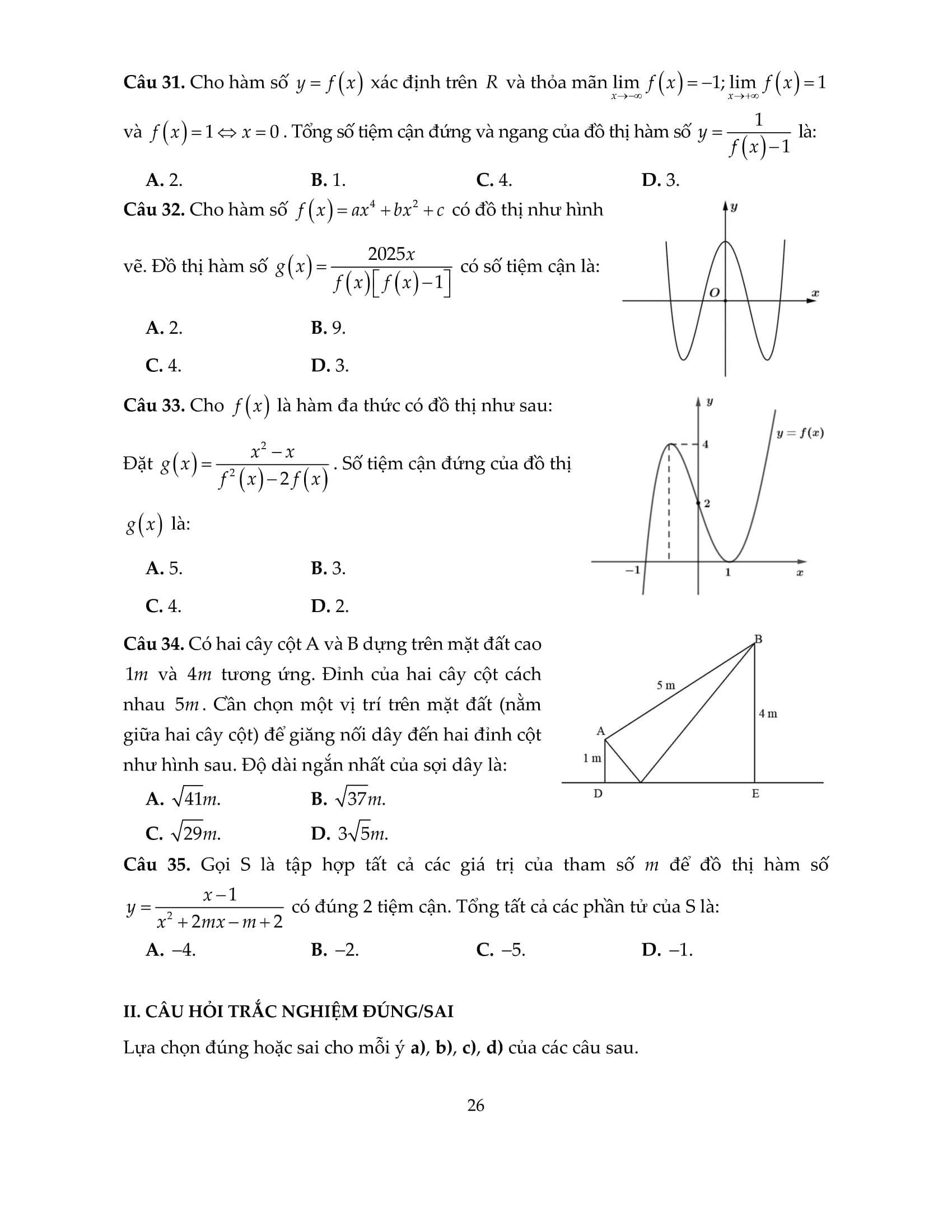 Sách - Ôn Luyện Thi Tốt Nghiệp THPT Theo Chương Trình GDPT Mới - Môn Toán