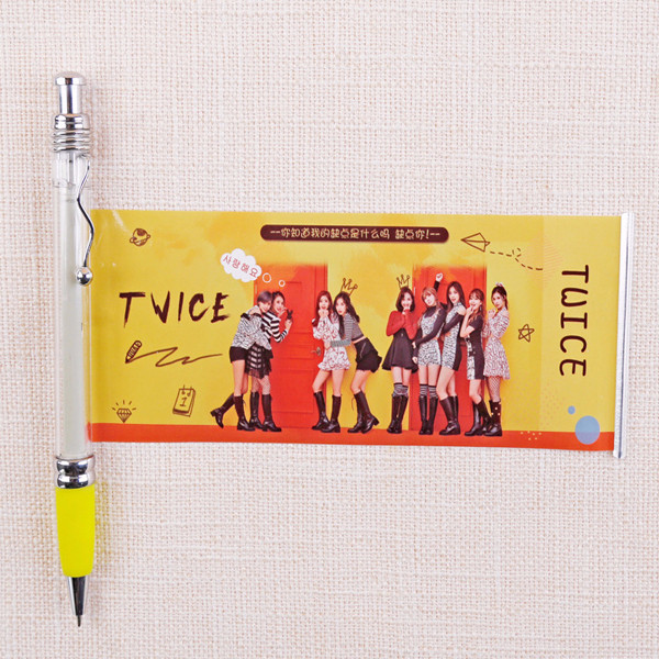 Bút kéo Twice knock knock nhóm nhạc Hàn quốc thiết kế nhỏ gọn tiện lợi dễ sử dụng