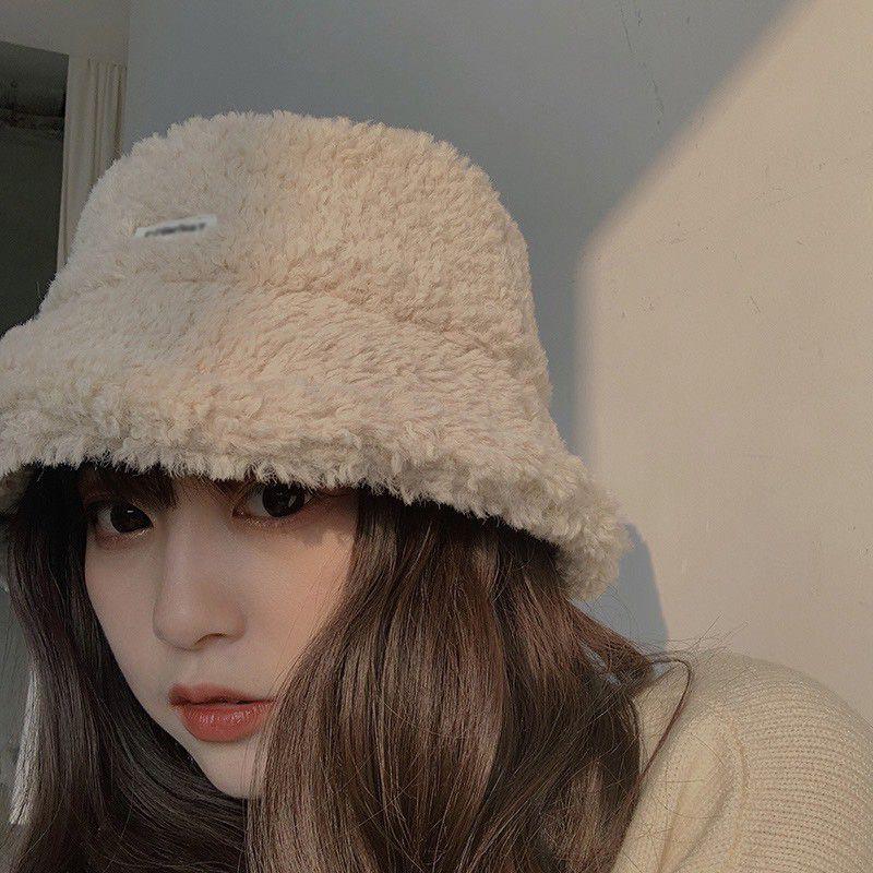 Mũ bucket lông cừu