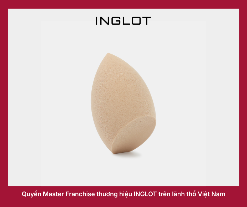 Mút Tán Trang Điểm Màu Beige Inglot Blending Sponge
