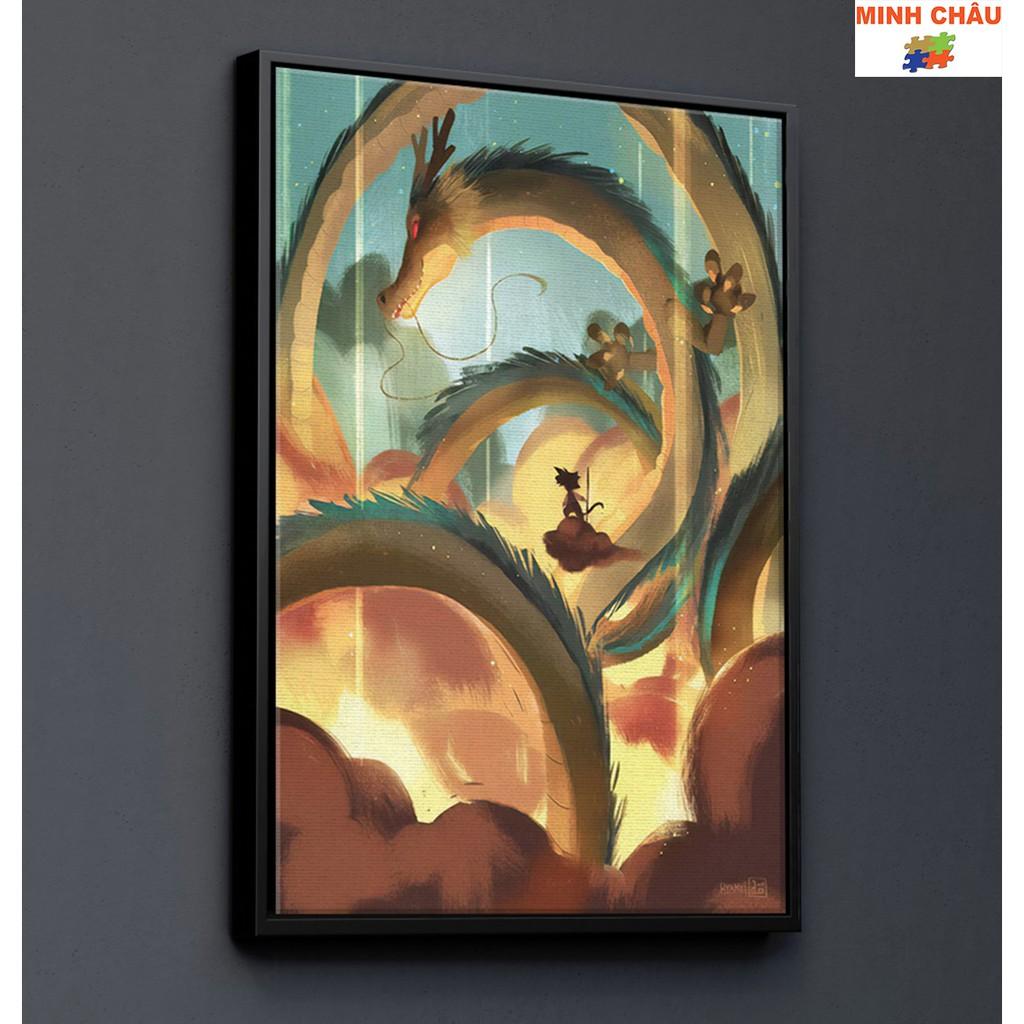 Tranh Canvas | Tranh treo tường trang trí DRAGON BALL - MẪU 3