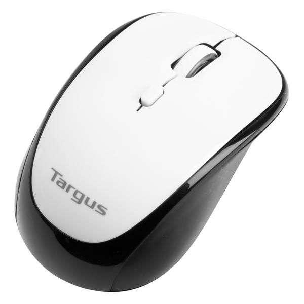 Chuột máy tính không dây Targus W620 Wireless 4-Key BlueTrace Mouse (White) AMW62001AP-52 - Hàng chính hãng