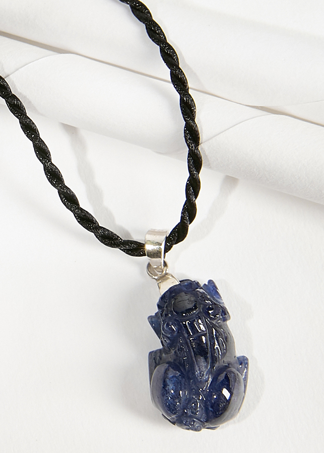 Mặt dây chuyền tỳ hưu Saphire Ngọc Quý Gemstones