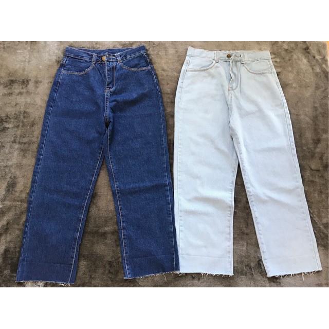Quần Jean Nữ Ống Rộng - Quần Jean Nữ Suông Kitty30