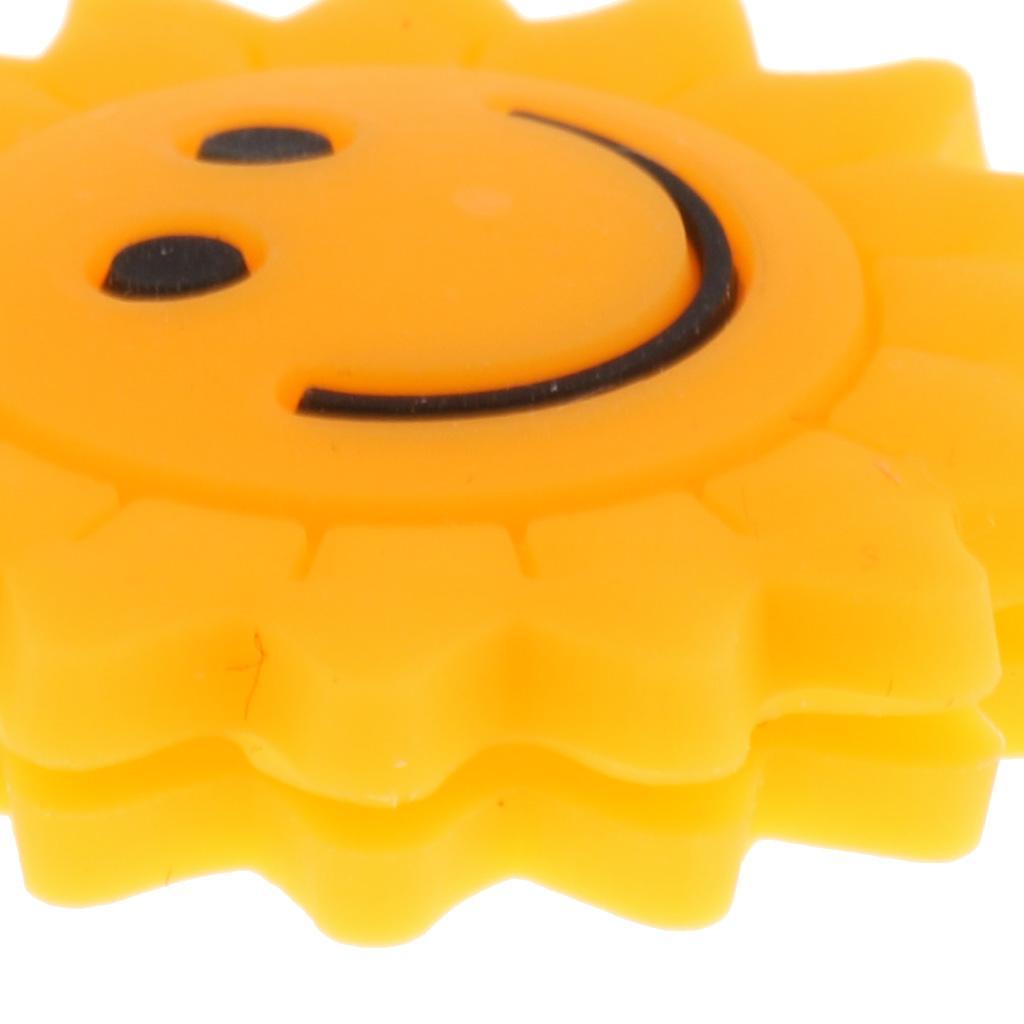 2-3pack 6 Pieces Sunflower Tennis Racquet Vibration Dampener Shock Absorber