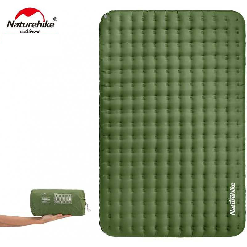 Nệm bơm hơi hai người nhẹ và nhỏ gọn dùng cho du lịch, cắm trại Naturehike NH19QD010