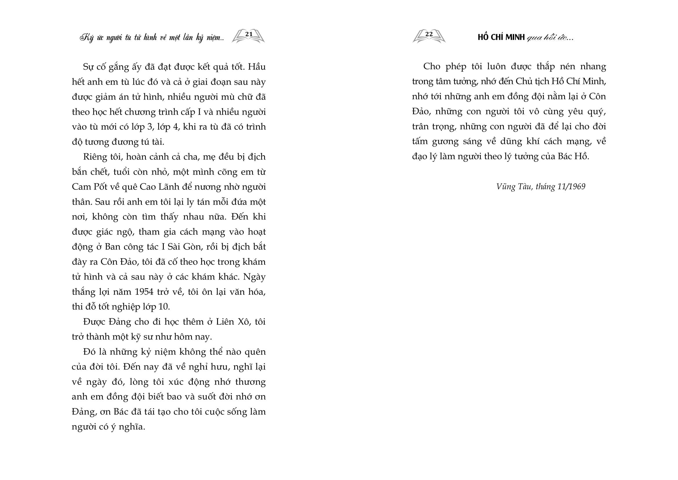 Sách - Hồ Chí Minh Qua Hồi Ức Của Những Cựu Tù Chính Trị Côn Đảo