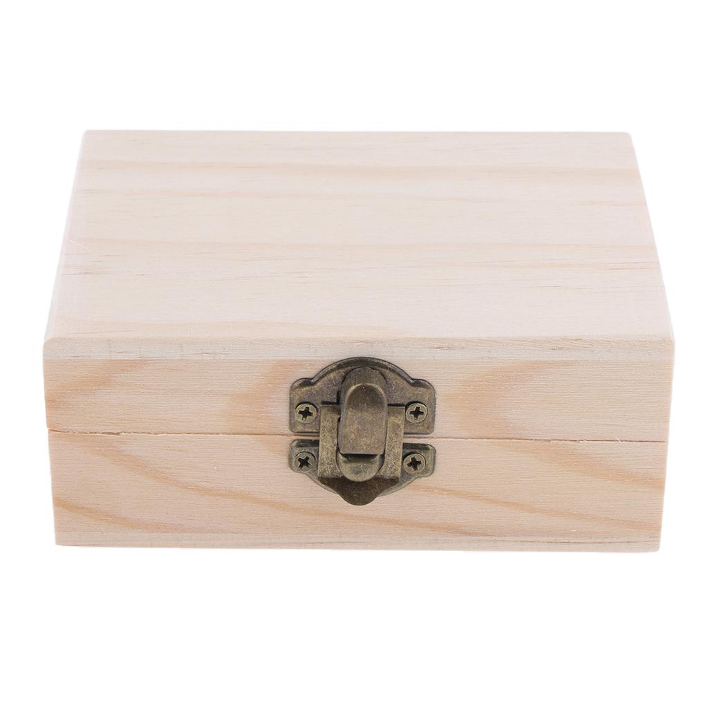 Wood Essential Oils Perfume Storage Box Display Carry Case Holder 3 Grids