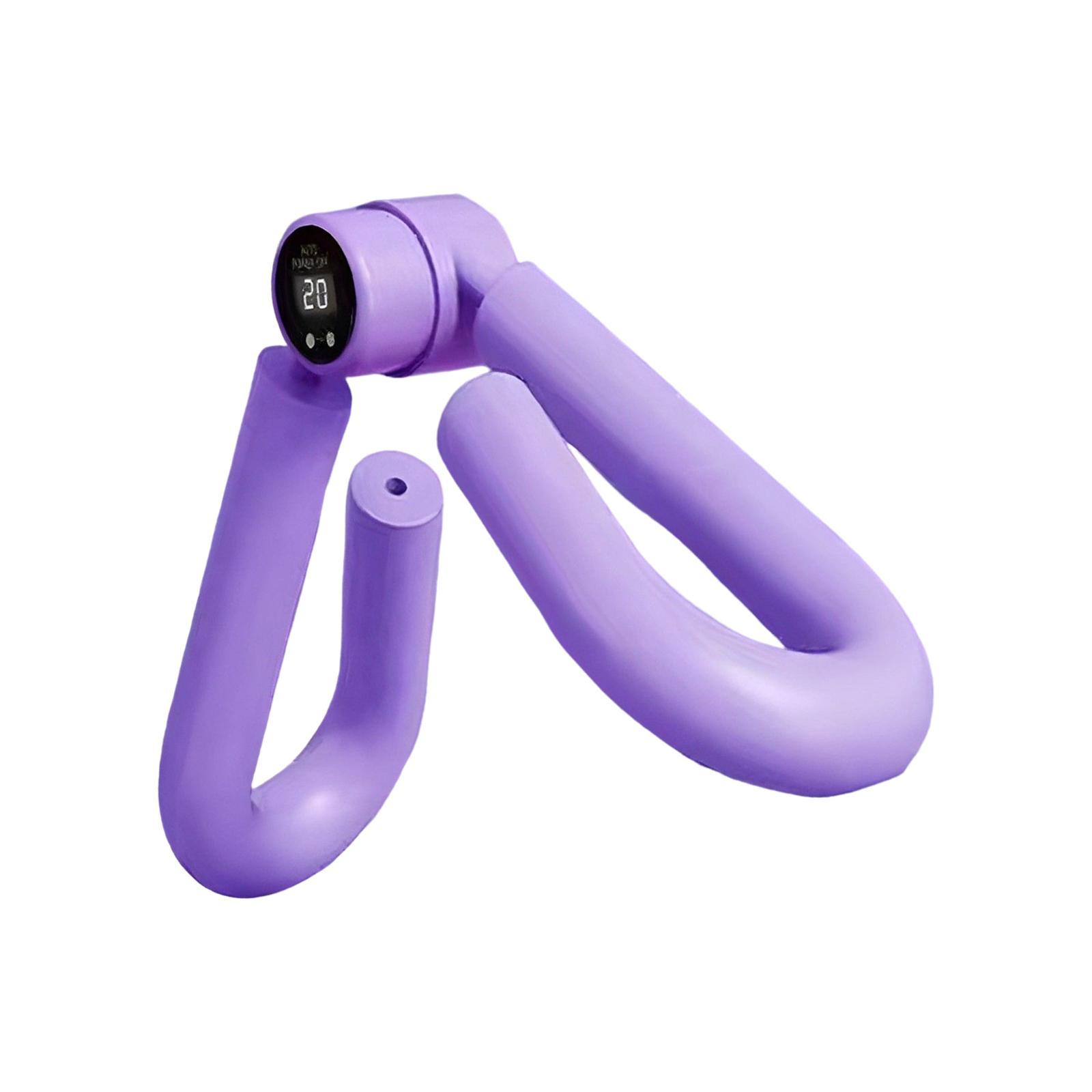 Inner Thigh Exerciser, Leg Thigh Exerciser with Counter, Bodybuilding Fitness Tool, Anti Slip Trainer Clip, Muscle Exerciser, Trimmer Hip Trainer