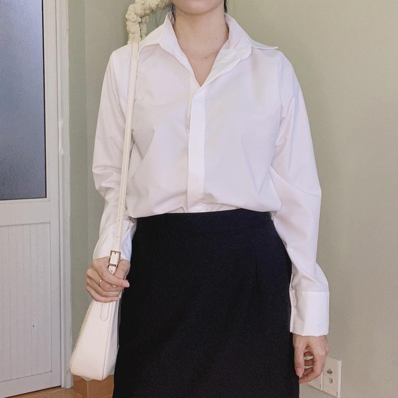 Áo sơmi kate 5 màu - Audrey Studio
