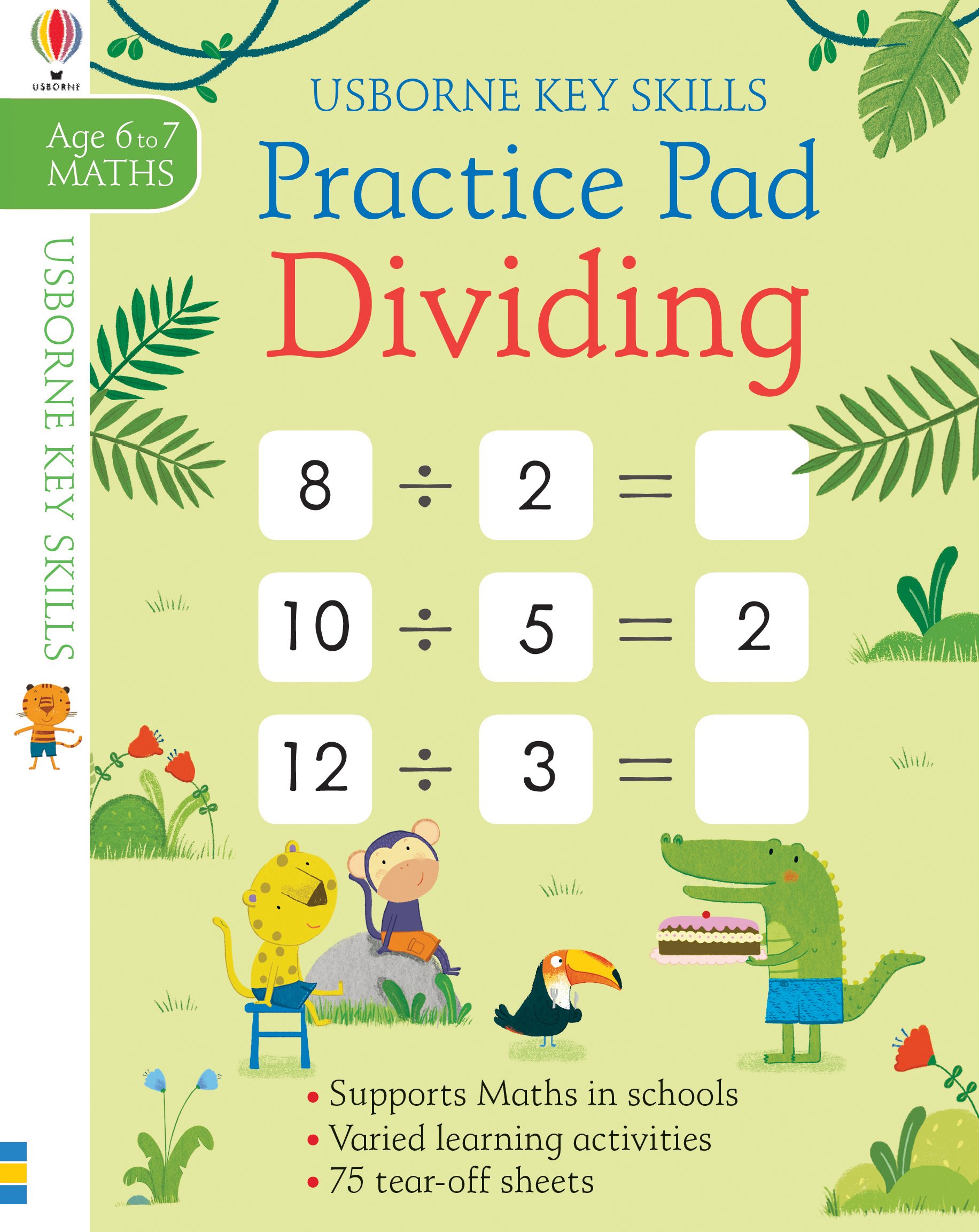 Sách tiếng Anh - Usborne Key Skills Practice Pad: Dividing 6-7