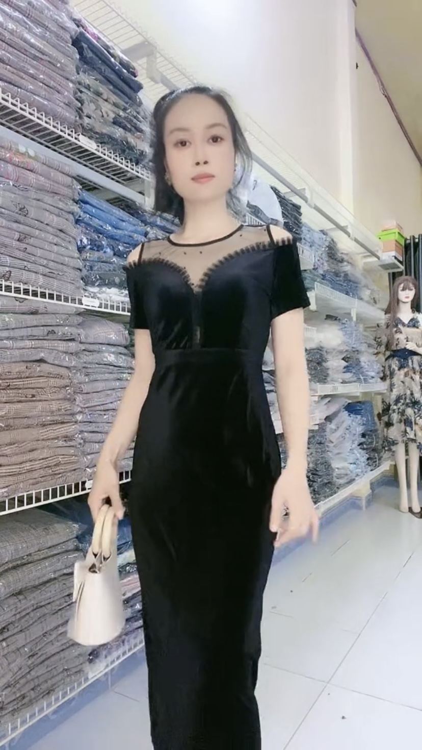 Đầm ôm body hở vai cao cấp Myqlothing