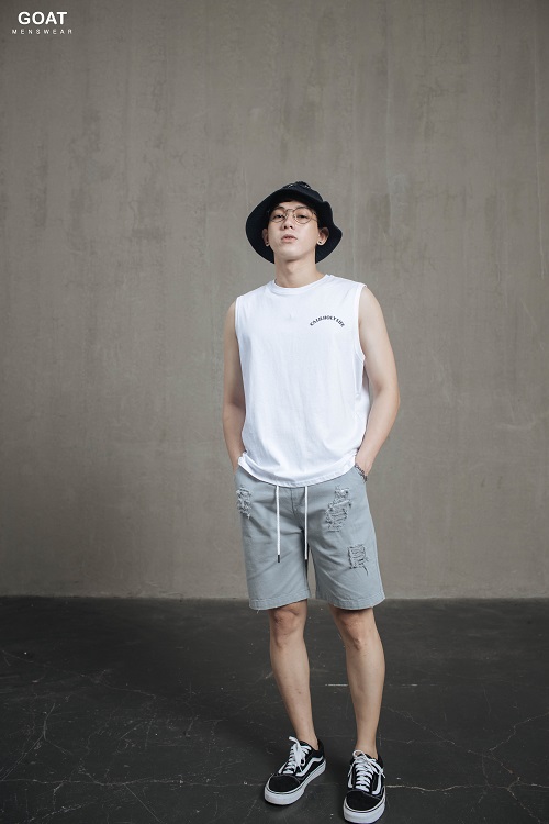 Áo Ba Lỗ In Hình Thể Thao Nam GOAT MENSWEAR