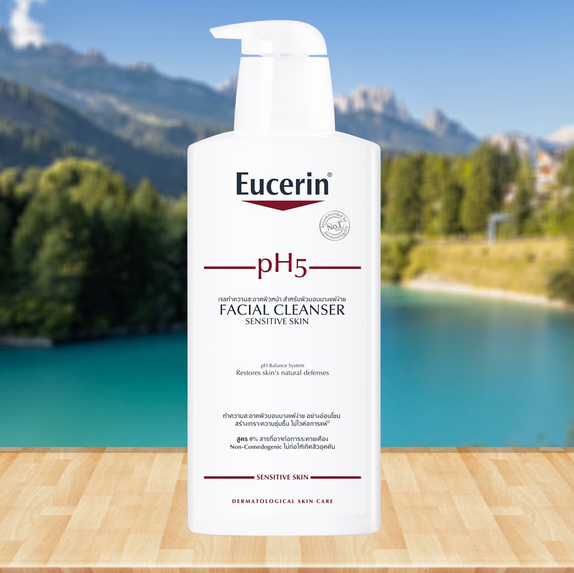 Eucerin Sữa Rửa Mặt PH5 Facial Cleanser Da Nhạy Cảm