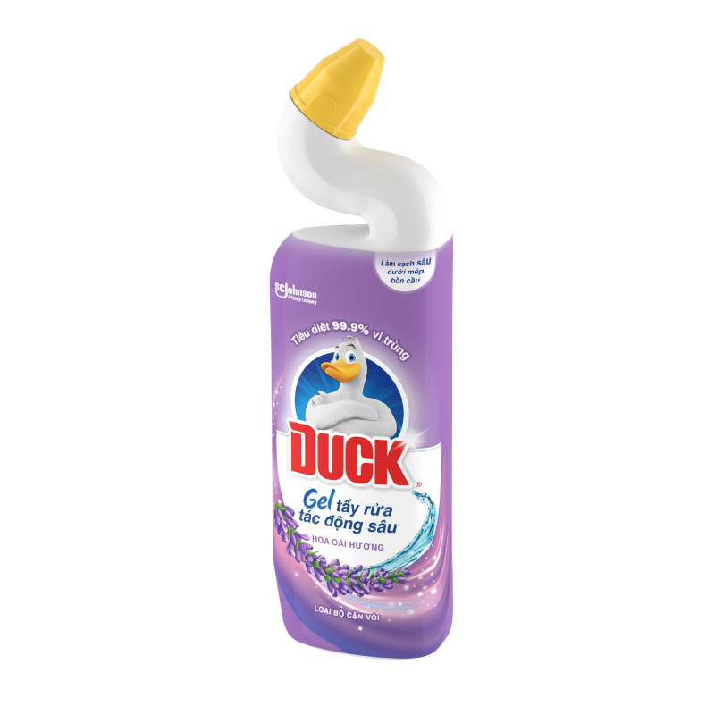Gel Tẩy Rửa Bồn Cầu  DUCK  Hương Oải Hương 900ml