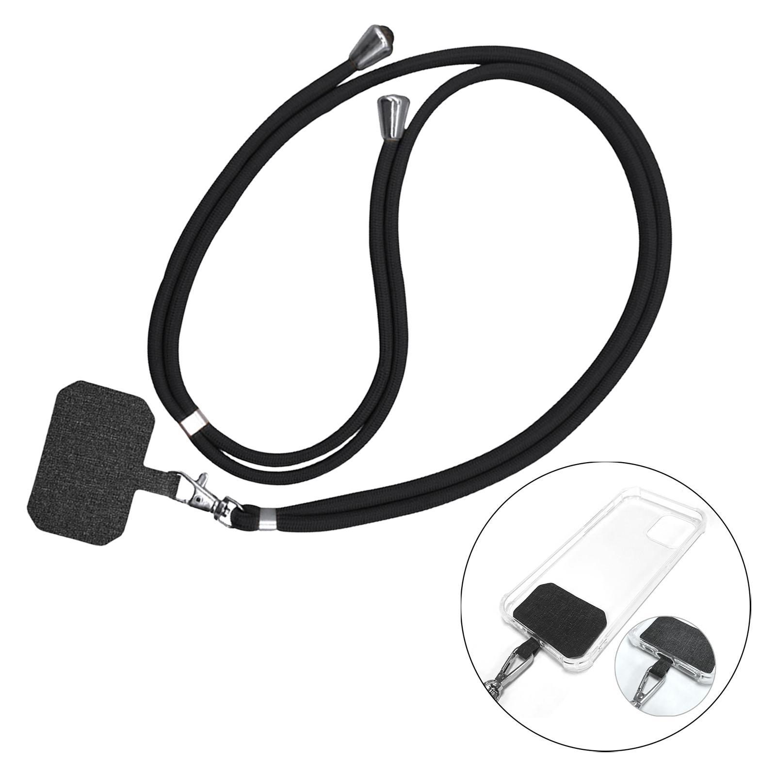 Universal Phone Lanyard Smartphone Adjustable Multifuctional Nylon Patch Neck Strap