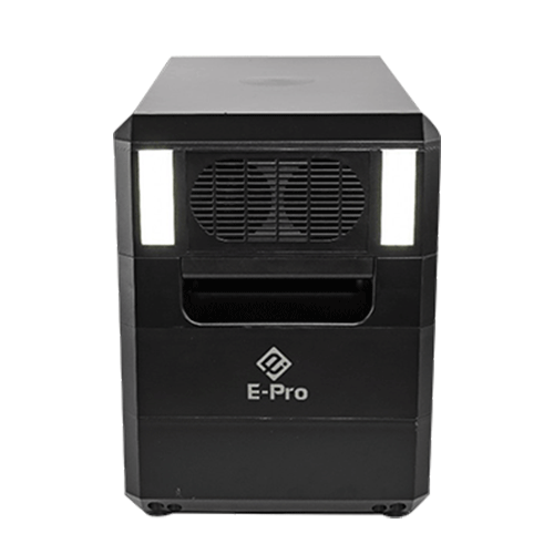 Trạm sạc điện di động E-Pro 2000W Pin LiFePO4 với 6 ổ cắm - Dùng Cho Ipad, Laptop, Quạt, Tủ lạnh di động