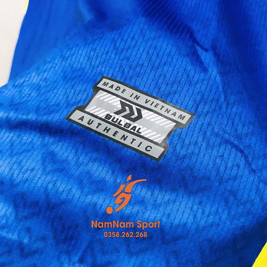 Bộ quần áo đá banh, đá bóng không Logo cao cấp Bulbal Xanh 2022_2023