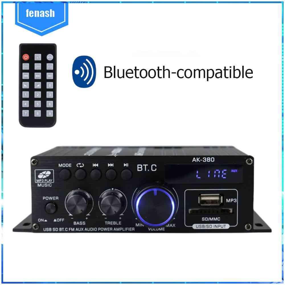 Bộ Khuếch Đại Âm Thanh HIFI AK380 2 Kênh 40W + 40W Karaoke