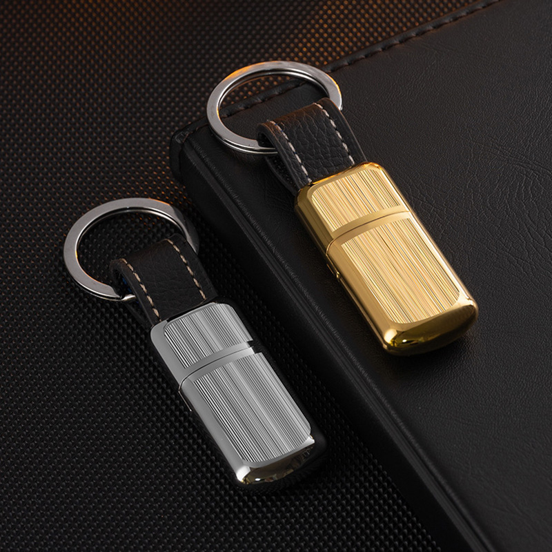 Hột Quẹt Bật Lửa Xăng Đá JK-813 Kiêm Móc Treo Chìa Khóa Nhỏ Gọn Tiện Lợi - Nhiều Màu