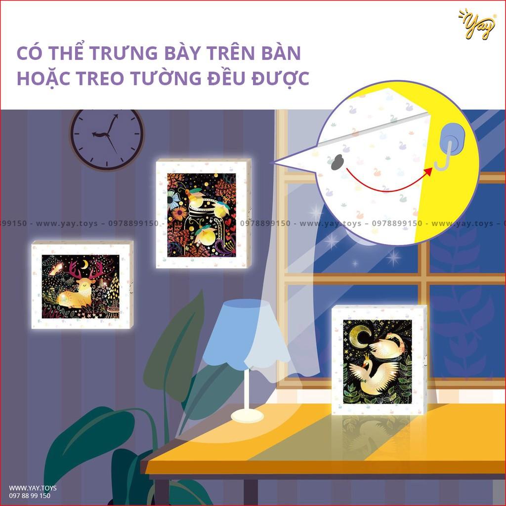 Bộ Thủ Công Tự Làm Hộp Đèn Từ Tranh Cào 6+ - AVENIR