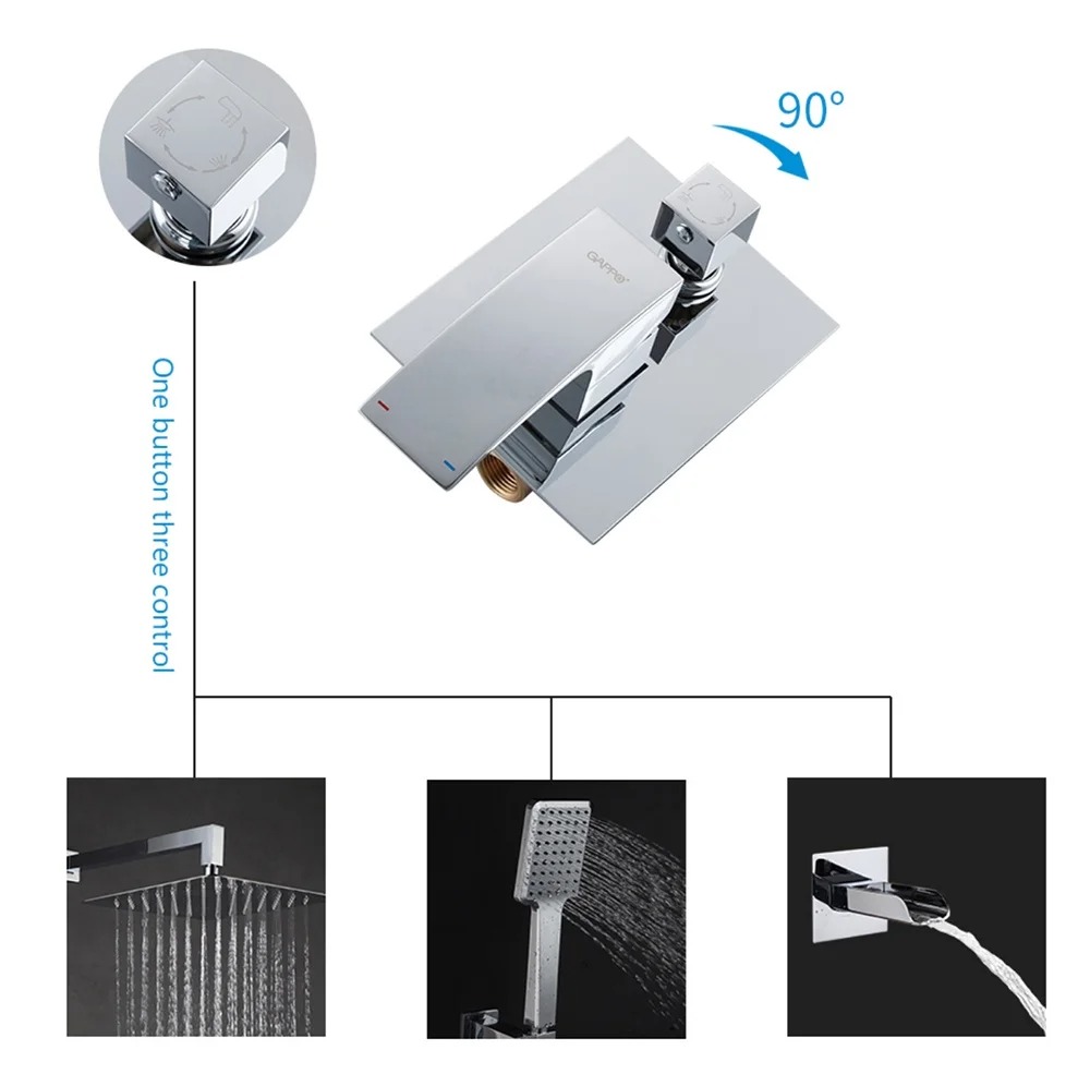 SEN ÂM TƯỜNG NÓNG LẠNH CAO CẤP NHẬP KHẨU NGA GAPPO G7107-20 - HÀNG CHÍNH HÃNG