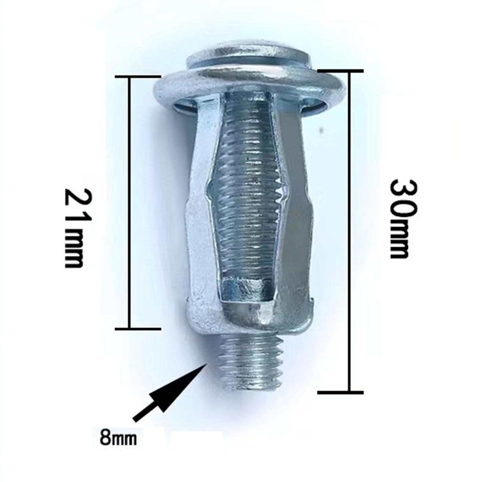 10Pcs Petal Expansion Nut Expansion Plug for Lamp Installation Wall Cabinets