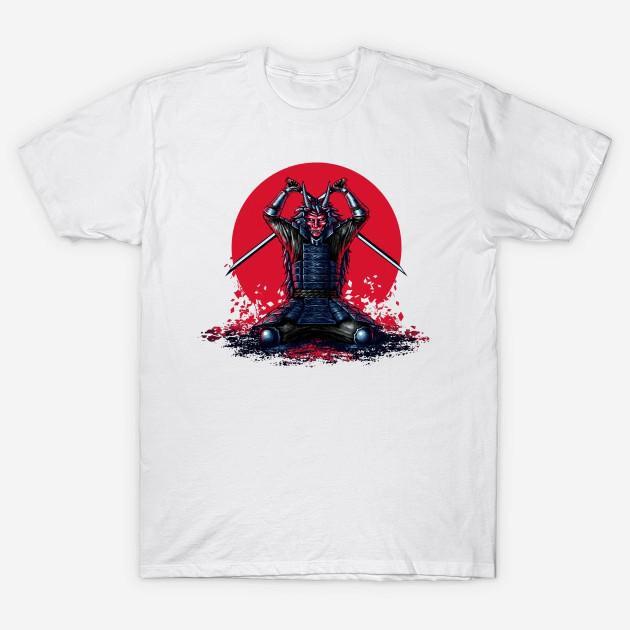 Áo phông unisex Ác quỷ SAMURAI/ Áo thun ngắn tay
