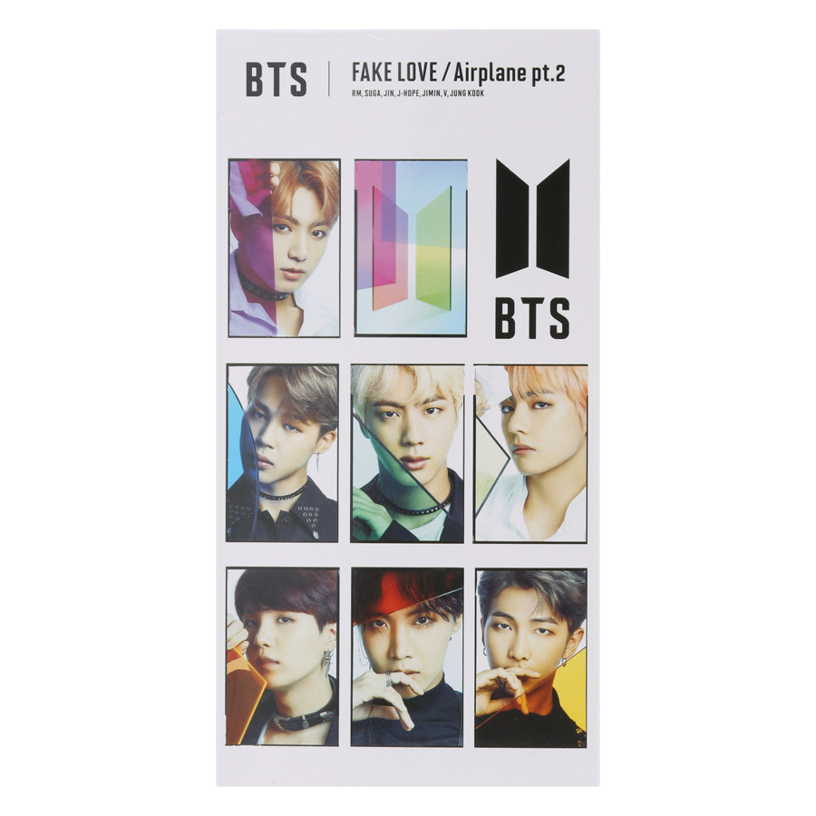 Bộ Postcard Ban Nhạc BTS - Fake Love (19 x 9.5 cm)