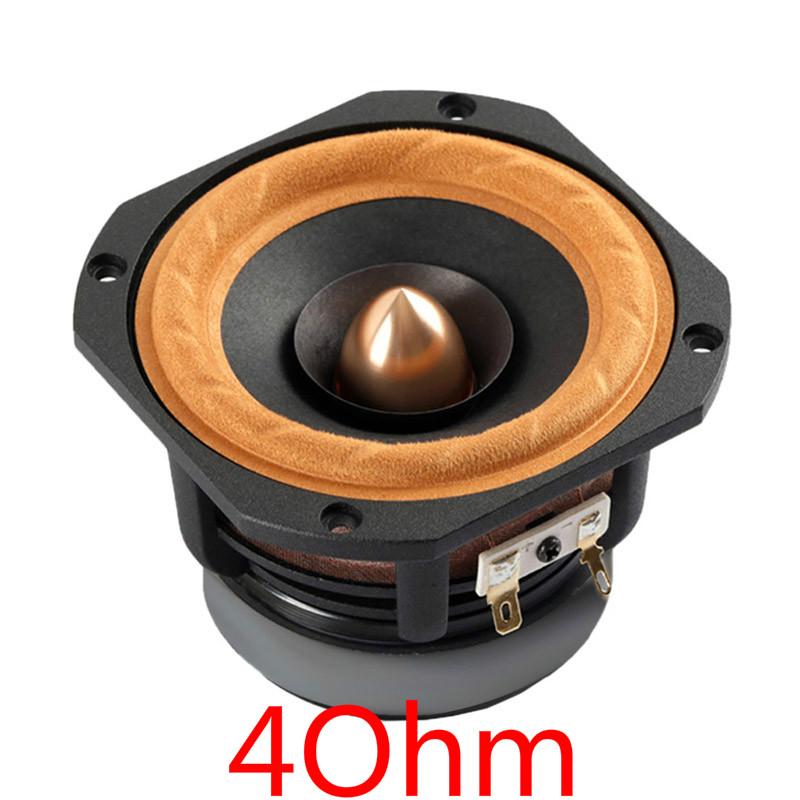 AIYIMA 1 Cái 4Inch Âm Thanh Di Động Loa Toàn Dải 4/8 Ohm 30W Cột Altavoz DIY Loa Altavoces Parlantes Cho Rạp Hát Tại Nhà Color: Square 8 Ohm Speaker