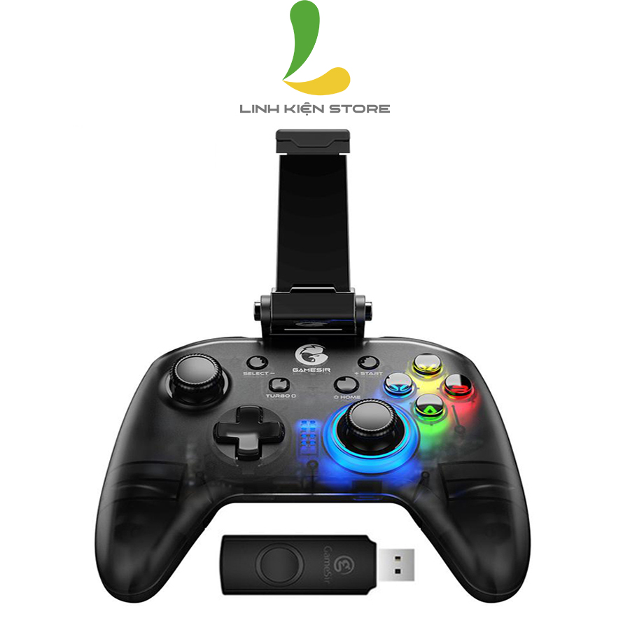 Gamesir T4 Pro | Tay cầm chơi game chuẩn MFI, 6 Axies Gyro hỗ trợ iOS, Android, PC, Switch - Hàng Nhập Khẩu