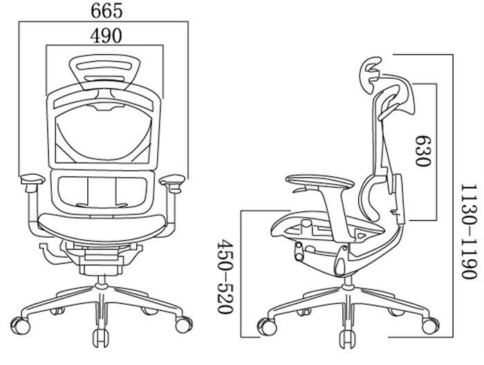 Ghế lưới văn phòng Ergonomic GTChair I-see