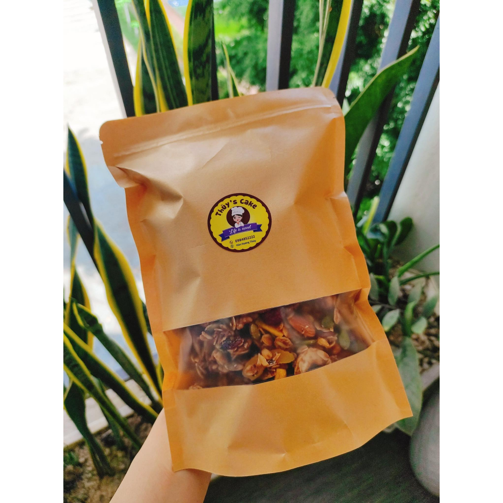 Hạt dinh dưỡng, Granola ngũ cốc siêu hạt giảm cân, dinh dưỡng, eat clean, thực dưỡng, không đường