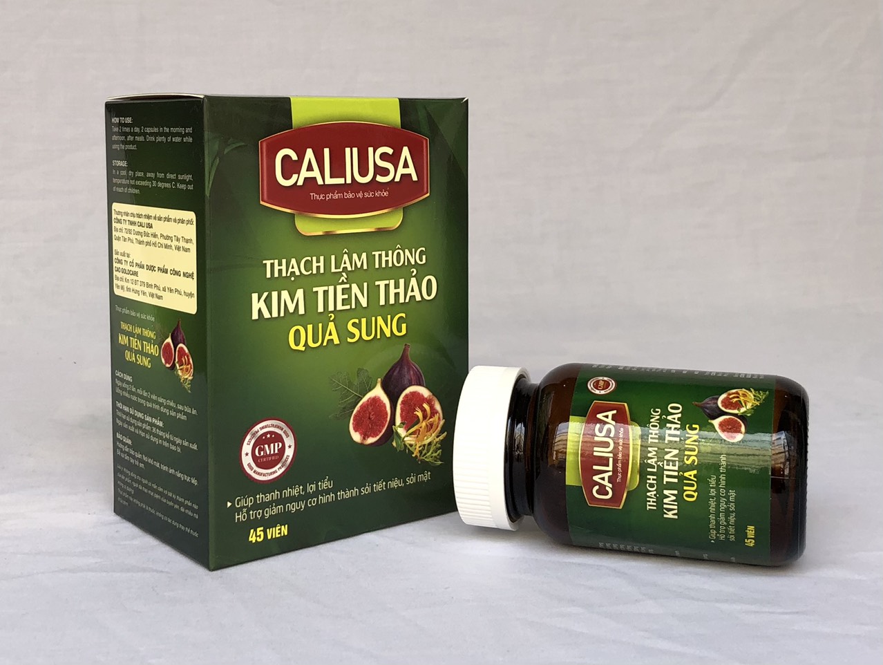 Thạch Lâm Thông Kim Tiền Thảo Quả Sung Cali usa