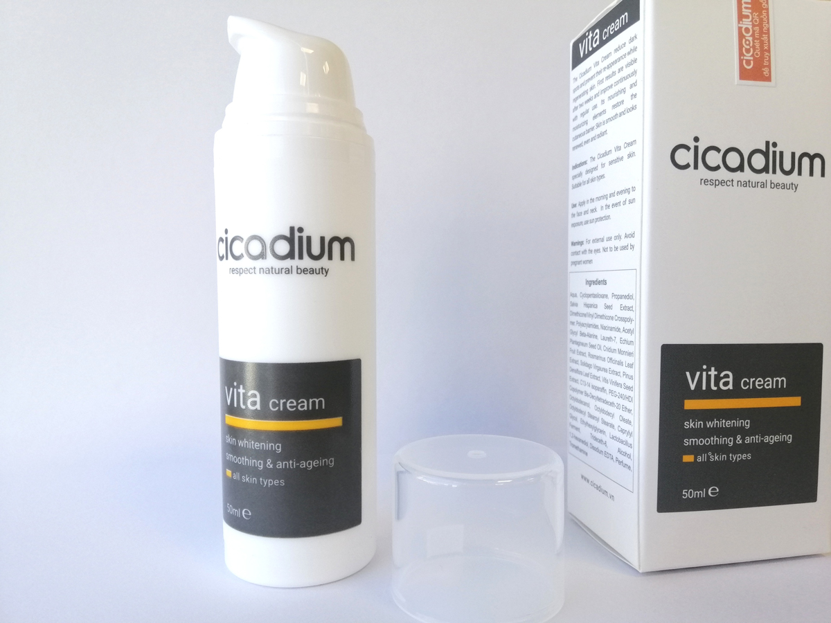 Kem dưỡng trắng và ngăn ngừa lão hoá Cicadium Vita Cream 50ml