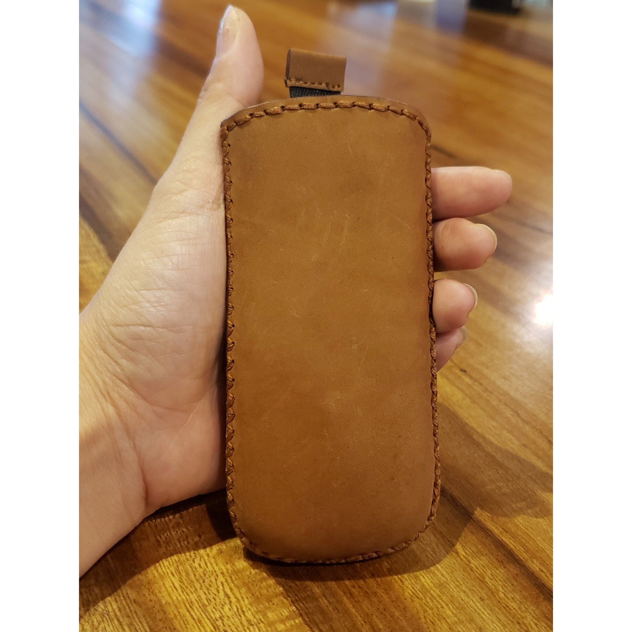 Bao Da may thủ công dành cho Nokia 8800 da Nubuck màu nâu