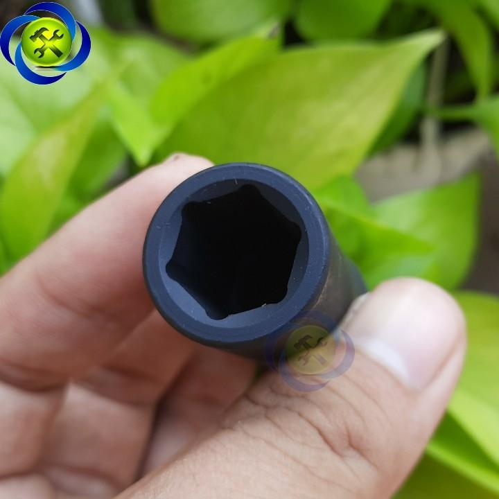 Tuýp 14mm đen dài 80mm Kingtony 443514M loại 1/2 6 cạnh