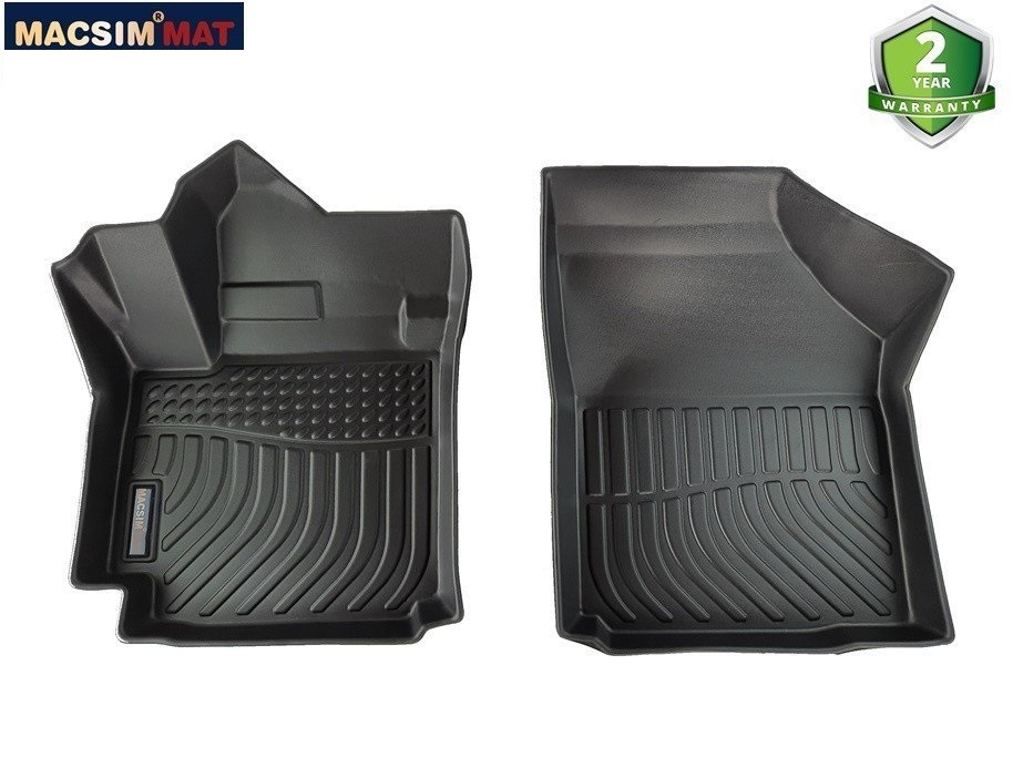 Thảm lót sàn xe ô tô Suzuki XL7/ Suzuki Ertigar (3 hàng ghế) Nhãn hiệu Macsim chất liệu nhựa TPE cao cấp màu đen