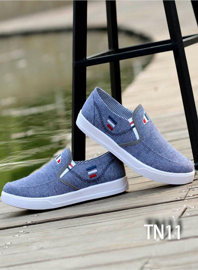 Giày Sneaker Nam Kiểu Dáng Thể Thao Năng Động - Màu Xanh Navy - TN11