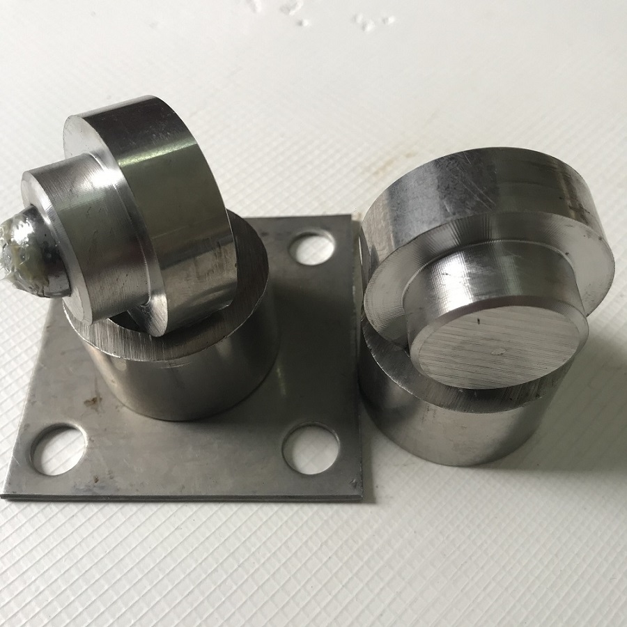 Bản lề cối xoay cửa cổng chịu lực - Chất liệu Inox 201 Ø42 - Dùng cho cửa 1 cánh