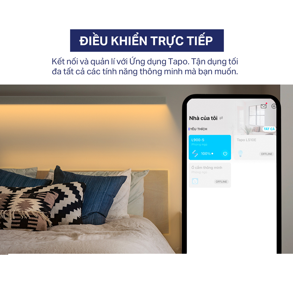Bộ Led Dây TP-Link Tapo L920-5 WiFi Thông Minh Nhiều Màu Sắc - Hàng Chính Hãng