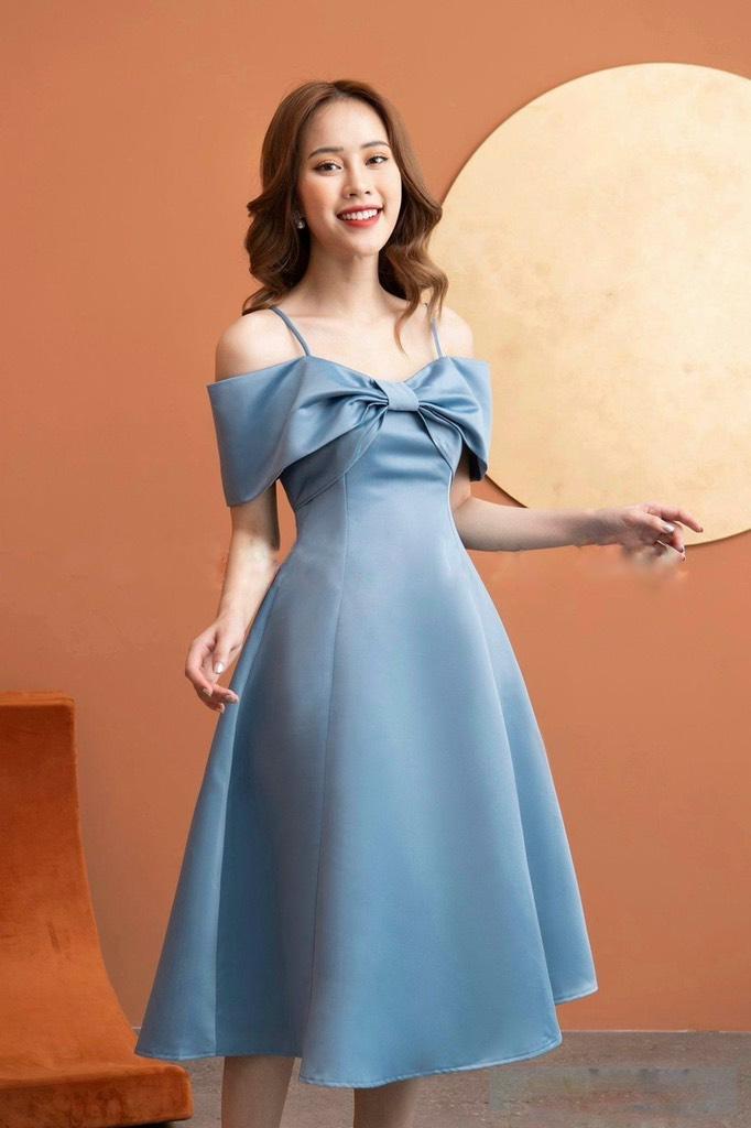 ĐẦM XOÈ TRỄ VAI NƠ 74261425