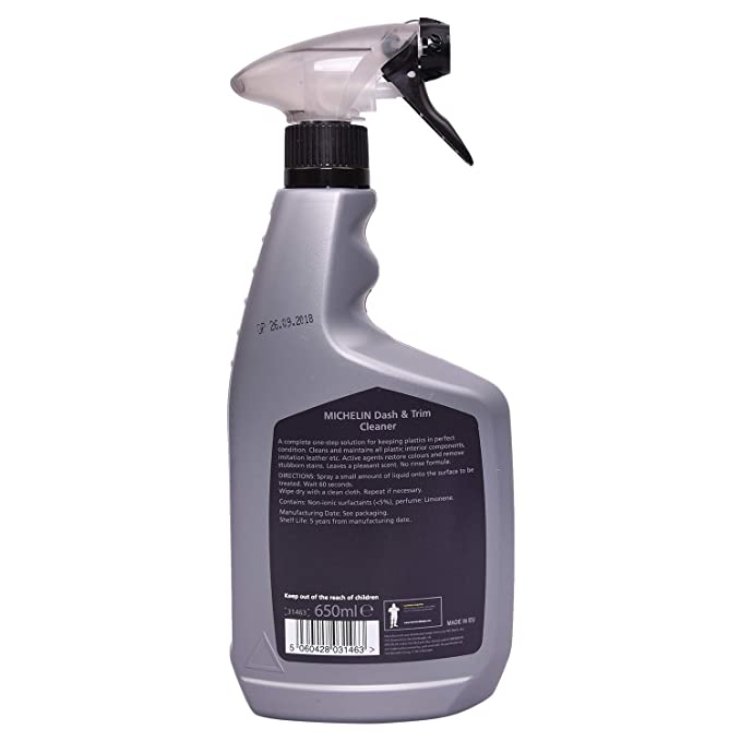 Dung dịch vệ sinh buồng lái Michelin Dash &amp; Trim cleaner 31463 - 650ml - Hàng chính hãng